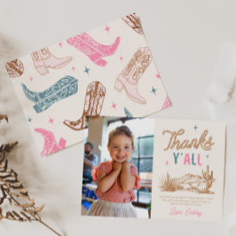 Foto Western Danke Karte