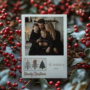 Foto Western Howdy Cowboy Weihnachten