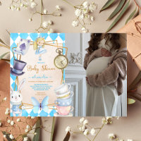 Foto Whimsical Alice im Wunderland Babydusche