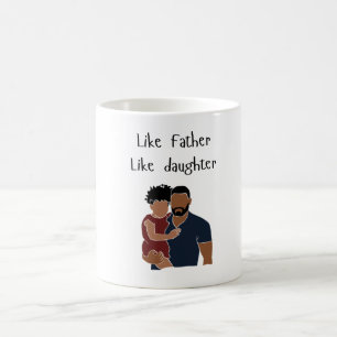Foto wie Vater Wie Tochter/Sohn Kaffeetasse