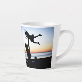 Foto wie Vater wie Tochter Son Personalisiert Milchtasse