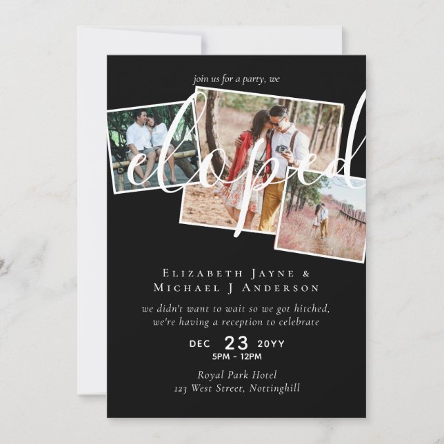 FOTO Wir feierten Ankündigung Empfang Party (Vorderseite)