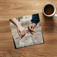 Foto wir sind verlobte Ankündigung Party-Karte