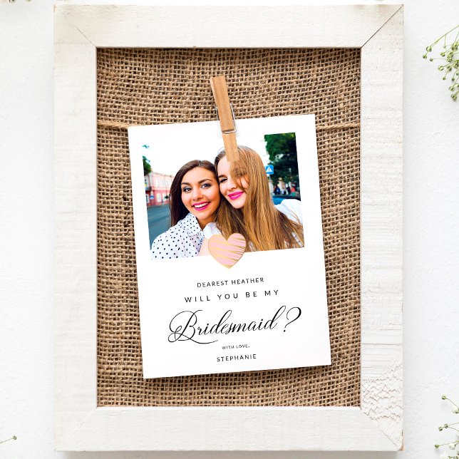 Foto wirst du mein überragendes rosa Herz sein Postkarte (Von Creator hochgeladen)