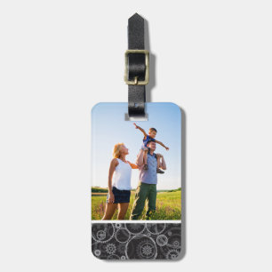 Foto-Zahnradmuster Gepäckanhänger