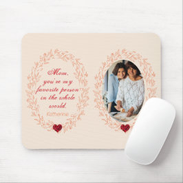 Foto & Zitat halten einzigartigen Tag der Neuzeit Mousepad