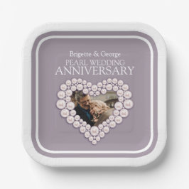 Foto zum 30. Geburtstag der Perle Pappteller