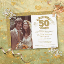 Foto zum 50. Hochzeitstag