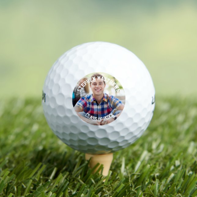 Foto zum Abschluss eines Jahrgangs Golfball (Insitu T-Shirt)