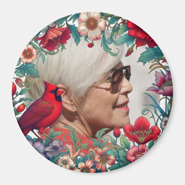 Foto zum Kardinal-Memorial Keepake Magnet (Vorne)