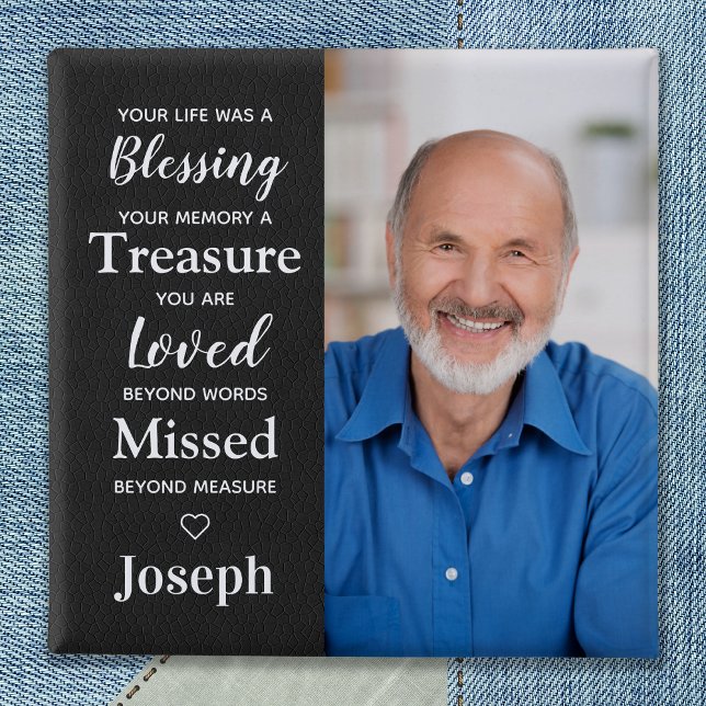 Foto zum personalisierten Gedenkgedicht Button (Von Creator hochgeladen)