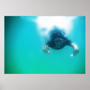 Foto zum Schnorcheln Poster