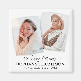 Foto zur Beerdigung Magnet