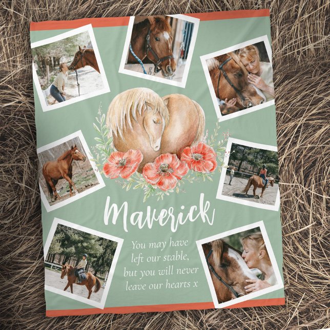 Foto zur Erinnerung an Pferde Fleecedecke (Von Creator hochgeladen)