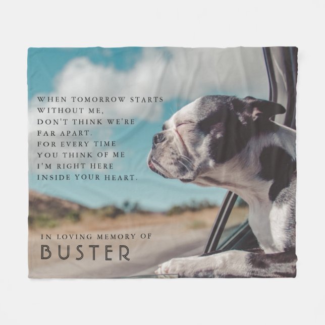 Foto zur Erinnerung Fleecedecke (Vorderseite (Horizontal))