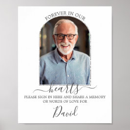 Foto zur Minimalistischen Gedenkfeier Poster