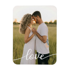 Foto zur romantischen Liebe hinzufügen Magnet