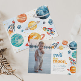 Foto Zwei der Einladung zur Mondrakete