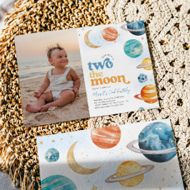 Foto Zwei der Mond-Party Einladung