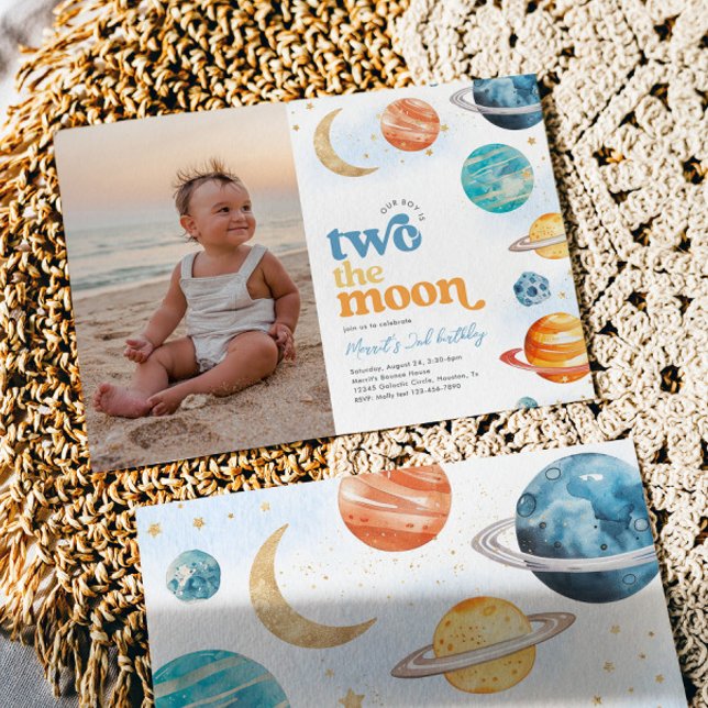 Foto Zwei der Mond-Party Einladung (Von Creator hochgeladen)