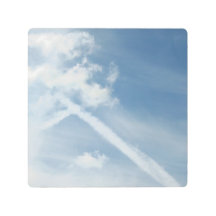Foto zwischen Wolken