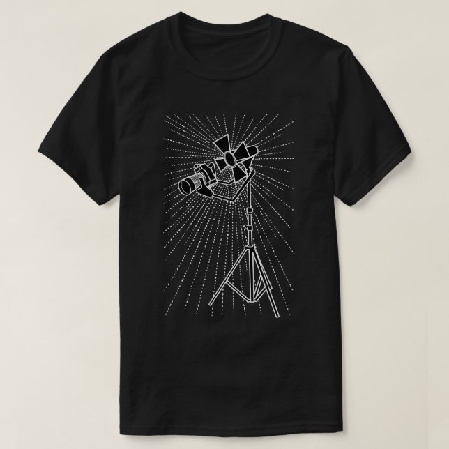 Fotobeleuchtung T-Shirt (Design vorne)