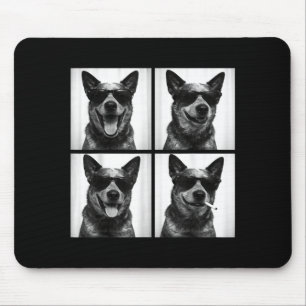 Fotobooth Australian Cattle Dog Lustiger Hund Self Mousepad