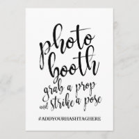 Fotobox-Hashtag-Schild zum günstigen Preis