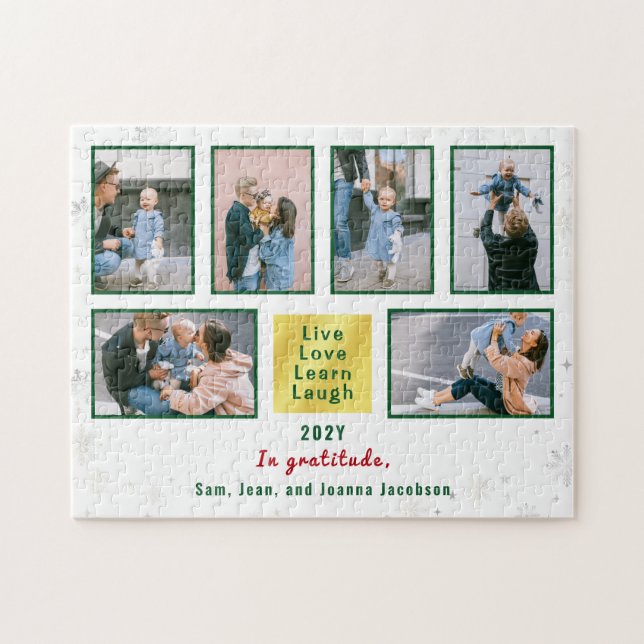 FotoCollage 6 IMG Live-Liebe Lachs (Horizontal)