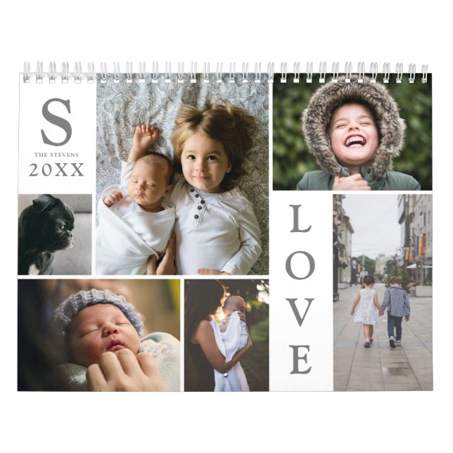 FotoCollage der aktuellen Liebe Kalender (Titelbild)