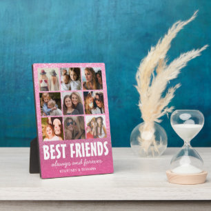 FotoCollage der besten Freunde Fotoplatte