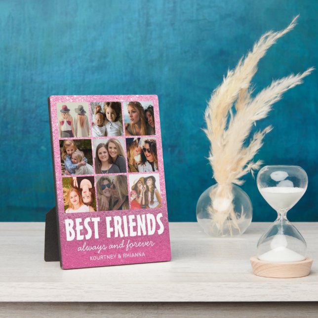 FotoCollage der besten Freunde Fotoplatte (Seite)
