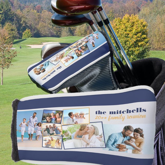 FotoCollage der Familie - Hinzufügen von 7 Fotos u Golf Headcover (Von Creator hochgeladen)