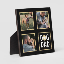 Fotocollage Dog Vater Pfosten Druckfläche Fotoplatte