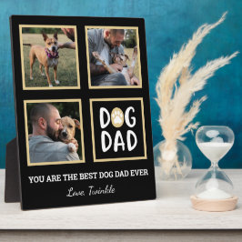 Fotocollage Dog Vater Pfosten Druckfläche Fotoplatte