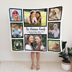 FotoCollage Fleecedecke