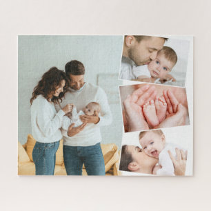 Fotocollage für Baby mit ZigZag Picture Montage