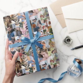 Fotocollage für die ganze Familie, 24-polige Puzzl Geschenkpapier