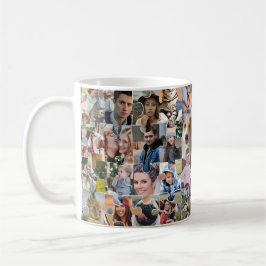 Fotocollage für die ganze Familie, 24-polige Puzzl Kaffeetasse