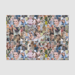 Fotocollage für die ganze Familie, 24-polige Puzzl Seidenpapier