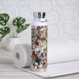 Fotocollage für die ganze Familie, 24-polige Puzzl Trinkflasche