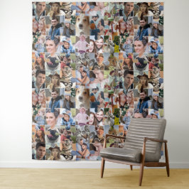 Fotocollage für die ganze Familie, 24-polige Puzzl Wandteppich