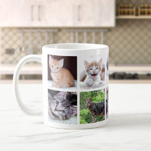 Fotocollage für Haustiere Kaffeetasse