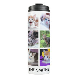 Fotocollage für Haustiere Thermosbecher
