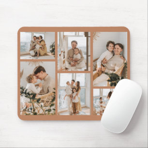 Fotocollage-Ideen für Geschenke erstellen 6 Fotos Mousepad