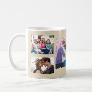 FotoCollage machen Sie sich selbst Kaffeetasse