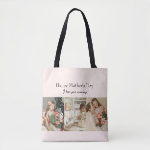 FotoCollage & Message - Personalisiertes Geschenk Tasche