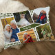 FotoCollage mit 5 Bildern Grün und Weiß Nana Dekokissen (Von Creator hochgeladen)