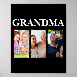 Fotocollage Oma D Familie Poster