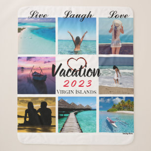 FotoCollage Personalisiert Sherpa Blanket Sherpadecke